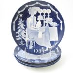 624 8636 CHRISTMAS PLATES